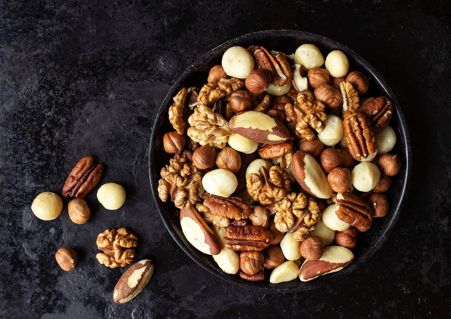 Food to Live Organic Keto Raw Nuts Mix, 8 Ounces - Snack Contains Non-GMO Brazil Nuts, Pecans, Walnuts, Hazelnuts & Macadamia Nuts, Low Carb Vegan