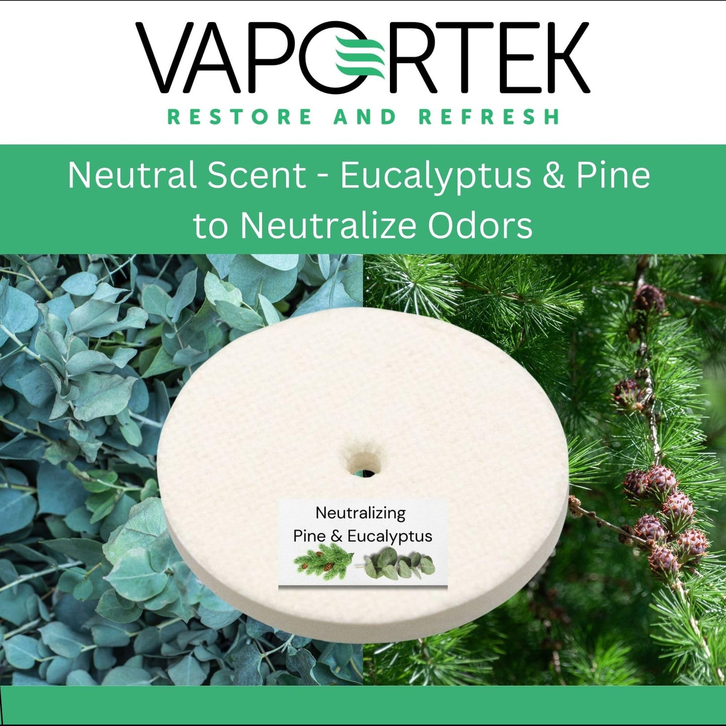 Vaportek Fresh & EZ Combo Pack, Home, Small Business and Industrial Odor Control