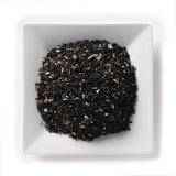 Mahamosa Irish Rum and Cream Tea 4 oz - Loose Leaf Flavored Black Tea Blend (with coconut shreds, wild strawberry leaves, flavoring, safflower)