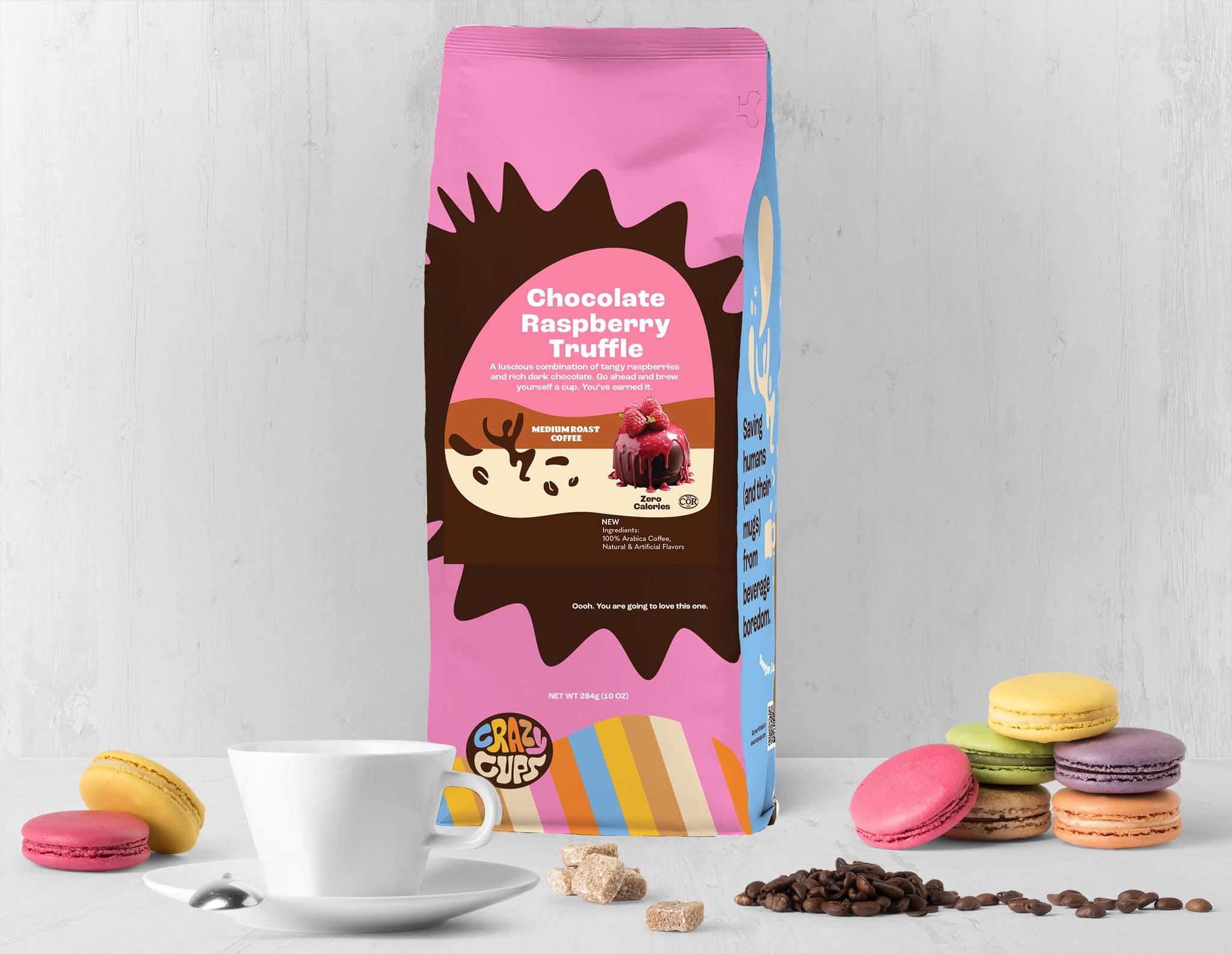 Perfect Samplers Flavored Ground Coffee Gift Box Variety Pack, Twix, Baileys Original, Chocolate Raspberry Coffee, Medium Roast Ground Coffee Sampler