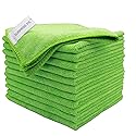 SURPRISE PIE Reusable Thick Microfiber Cleaning Cloths Pastel Kitchen Towels for Window Cleaner, Auto Detailing Supplies Washcloth Polishing Rags