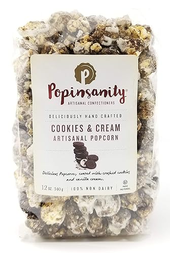 Popinsanity Gourmet Popcorn Deluxe Bag | Non-GMO & Dairy Free - Holiday, Thanksgiving, Corporate, Snacks, Office snacks, Get Well or Birthday Gift