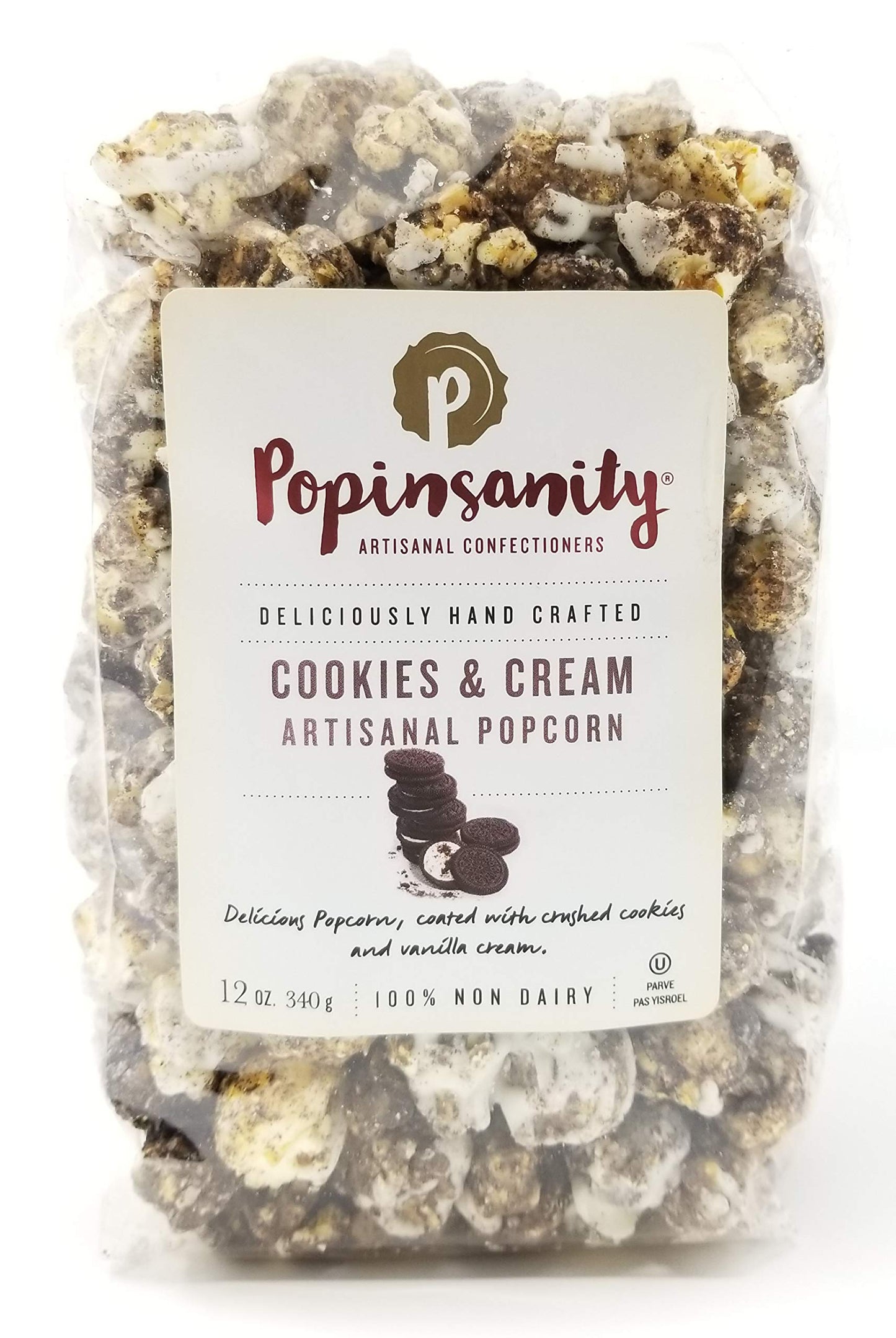Popinsanity Gourmet Popcorn Deluxe Bag | Non-GMO & Dairy Free - Holiday, Thanksgiving, Corporate, Snacks, Office snacks, Get Well or Birthday Gift