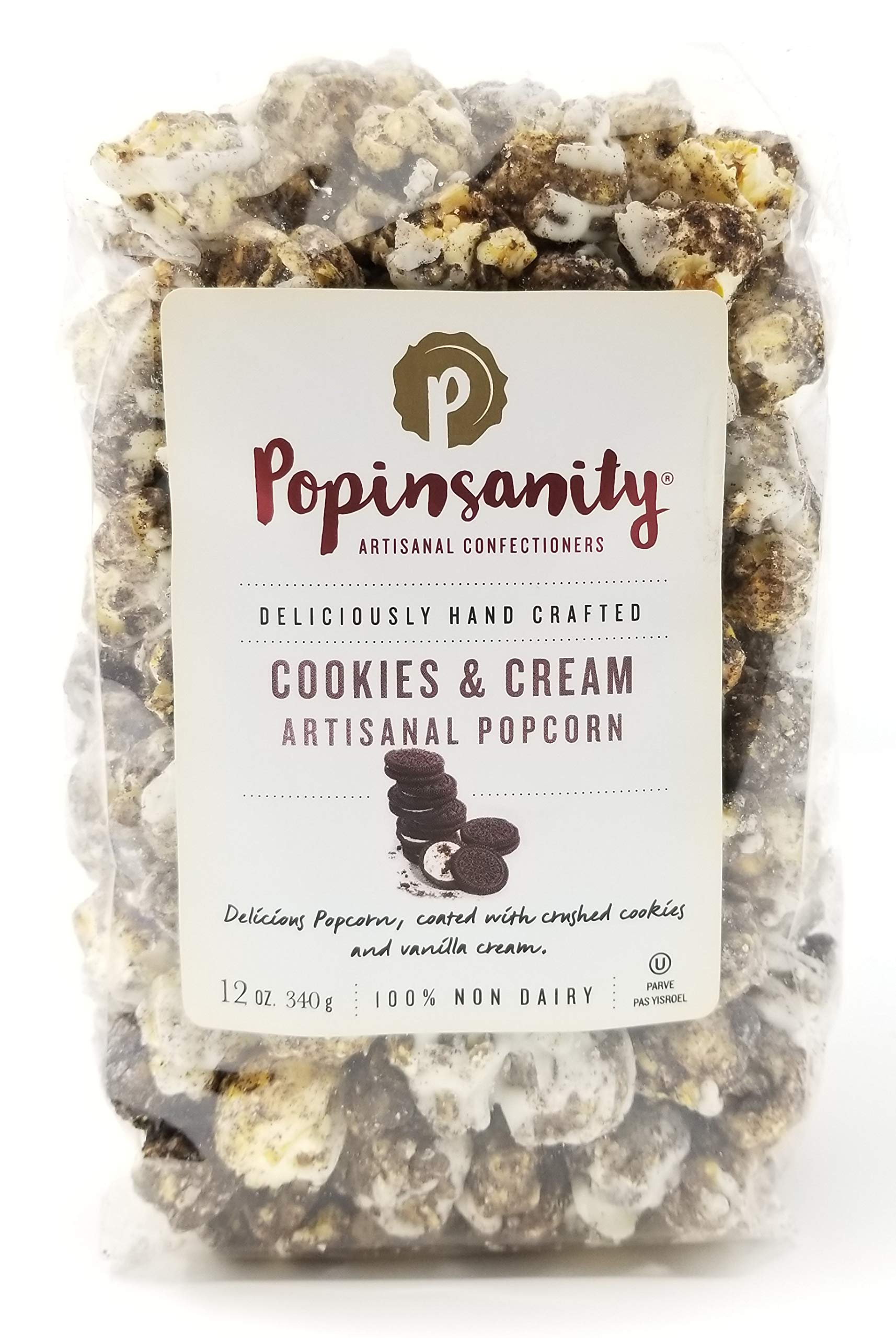 Popinsanity Gourmet Popcorn Deluxe Bag | Non-GMO & Dairy Free - Holiday, Thanksgiving, Corporate, Snacks, Office snacks, Get Well or Birthday Gift