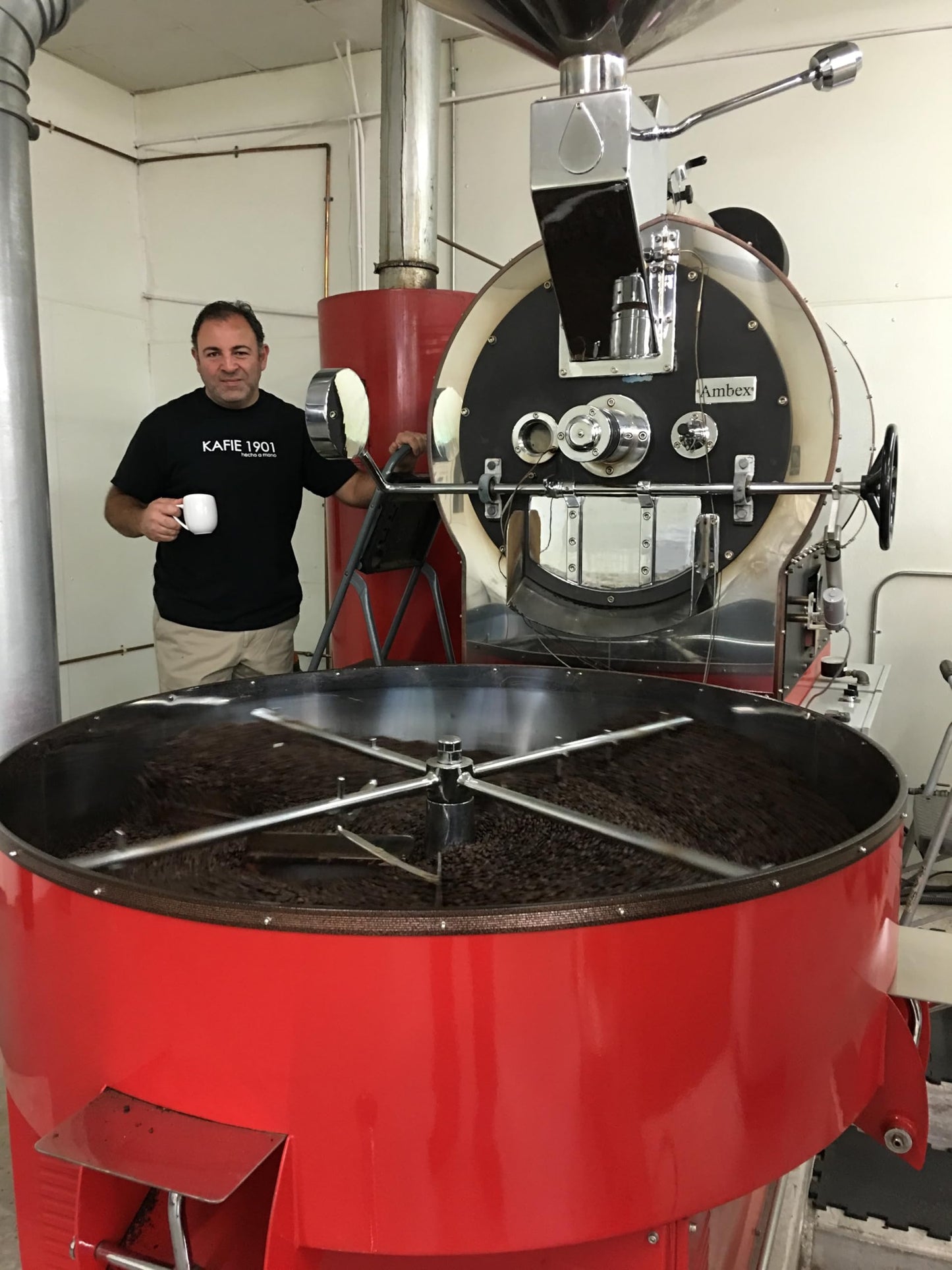 Kafie 1901 Coffee Co. Honduras Medium Dark Roast x 5 lbs. | Organic Whole Bean Coffee | Single-Origin Arabica | Rich Chocolate & Nut Notes |