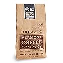 Vermont Coffee Company, Organic Light Roast Whole Bean Coffee, 16oz., Made in the USA