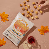 QuinoWow! Organic Quinoa Popcorn - Low Sugar, High Fiber, Air Popped, Vegan & Gluten Free - Made with Pure Organic Maple Syrup (Salted Maple, Pack