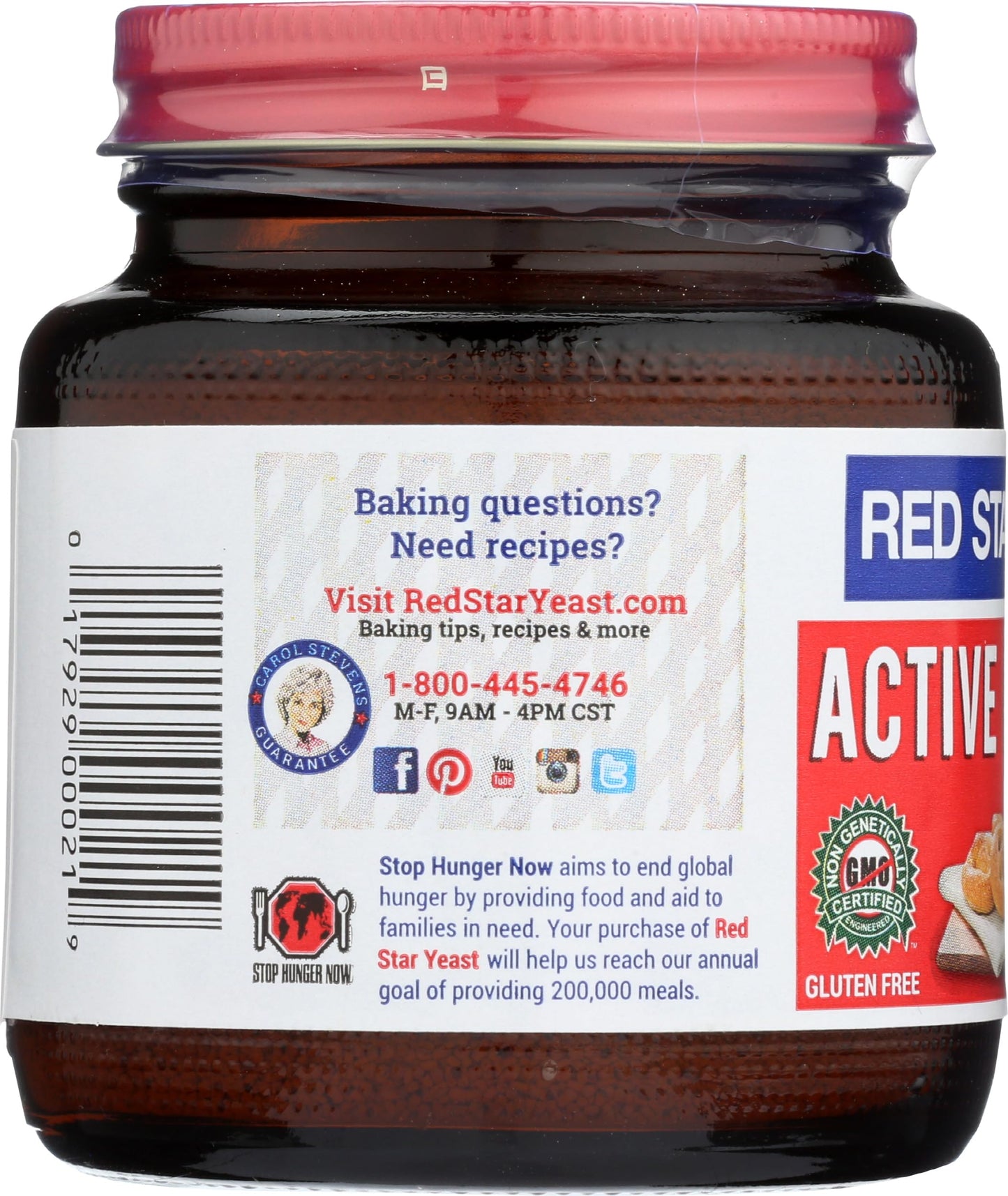 Red Star Active Dry Yeast, 4 Oz