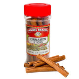 Angel Brand Cassia Cinnamon Sticks - Whole 2.5oz Bottle - Aromatic, Fresh, and Flavorful Cinnamon Sticks for Cooking, Baking, Beverages, and Tea