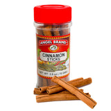 Angel Brand Cassia Cinnamon Sticks - Whole 2.5oz Bottle - Aromatic, Fresh, and Flavorful Cinnamon Sticks for Cooking, Baking, Beverages, and Tea