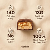 Harken Sweets Dates Caramel Nougat Peanuts 1.41 oz (Pack of 1) - Date Candy Bar - Caramel Peanut Snack Bar for On the Go