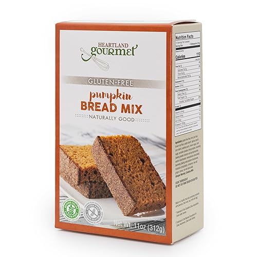 Gluten-Free Pumpkin Spice Bread Mix Pack | Certified Gluten-Free | Heartland Gourmet