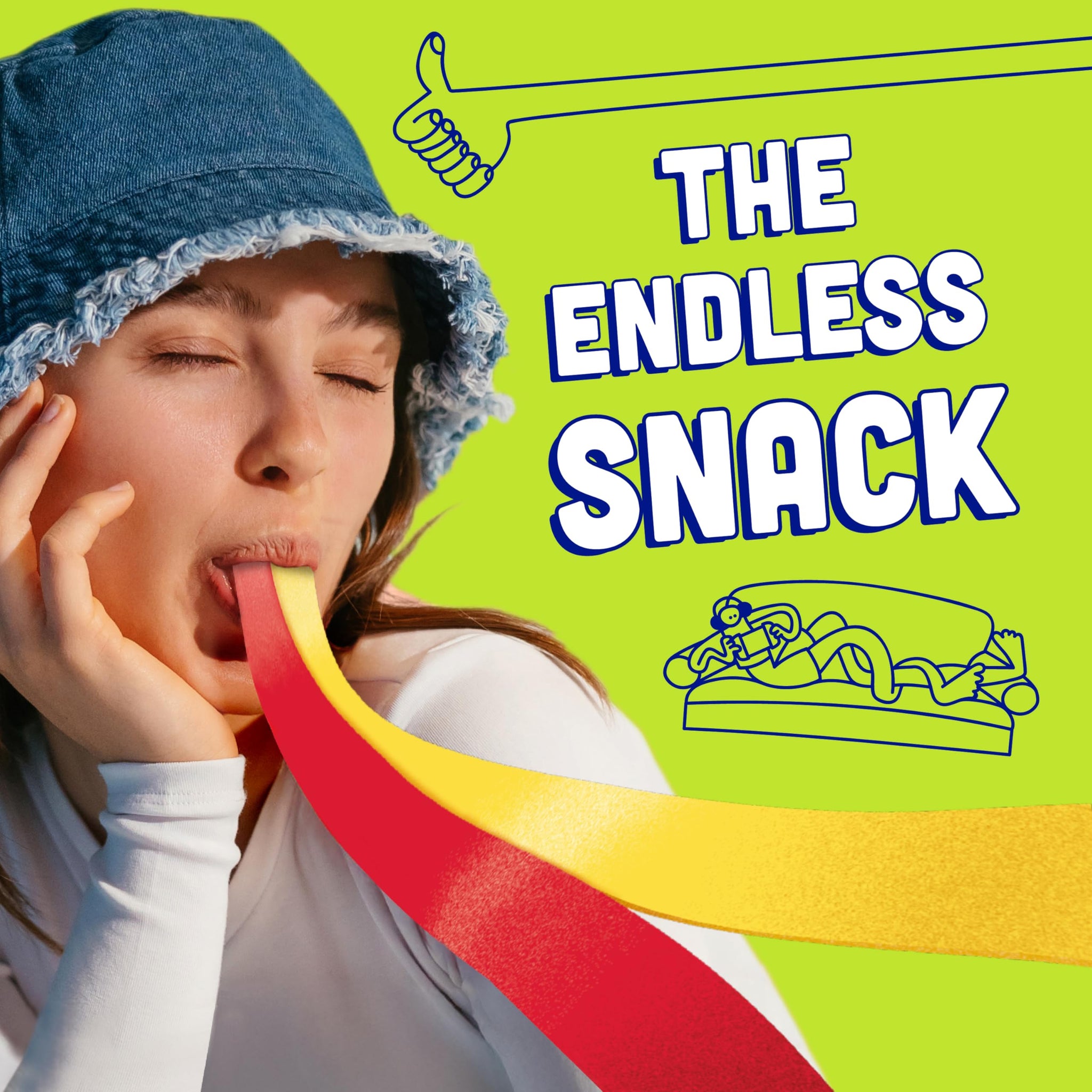 Fruit By The Foot Splitz Fruit Flavored Snacks, Watermelon and Lemonade, 6 Rolls, 4.5 oz
