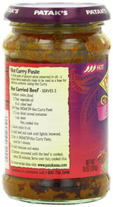PATAKS PASTE CURRY VINDALOO, 10 OZ