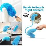 The Perfect Part Microfiber Duster - 22'' Ceiling Fan Cleaner Duster, Dust Brush for Cleaning Window Blinds, Ceiling Fans, Furniture & Cars, Reusable