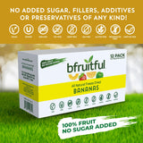 bfruitful Freeze-Dried Banana, Freeze Dried Fresh Fruit Bites, Gluten Free, Vegan, Dairy Free, Kosher, No Sugar Added, Non GMO, Healthy Snacks