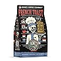 Bones Coffee Company French Toast, Sweet and Buttery Flavored Flavored Coffee, Medium Roast Low Acid Arabica Beans Compatible with Auto drip