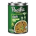 Pacific Foods Organic White Bean Verde Chili, Plant Based, 16.5 oz Can