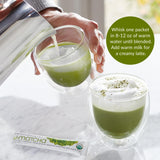 The Republic of Tea - Organic U•Matcha Single Sips, Naturally Caffeinated Matcha Green Tea Powder, 14 Packets
