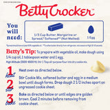 Betty Crocker White Chip Macadamia Cookie Mix, 14 Oz (3 Packs)