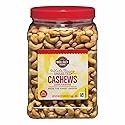 Wellsley Farms Unsalted Roasted Whole Cashews, 2.5 lb.