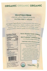 Back Roads, Granola Organic, 10 Ounce