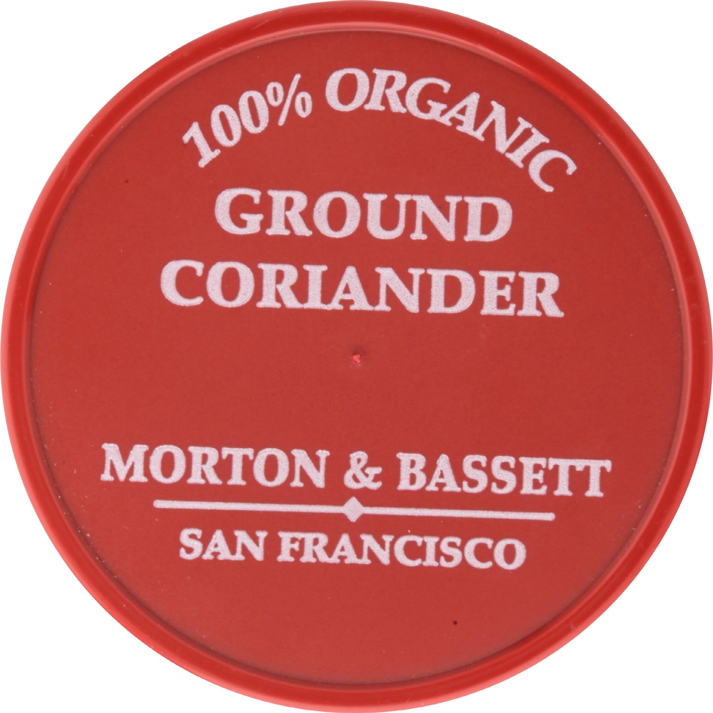 Morton & Bassett 100% Organic Ground Coriander | Warm, Citrusy Spice for Global Cooking | Gluten Free, Salt Free, Non-GMO | 1.6 oz Jar
