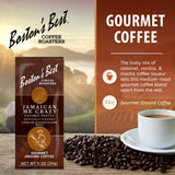 Boston’s Best Coffee - Jamaican Me Crazy Flavored Delicious Gourmet Premium Ground Coffee, 11 oz. / 311 g Bag
