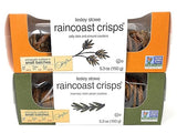 Gourmet Food Crisp Cracker Salty Date & Almond, Rosemary Raisin Pecan Crackers 5.3 oz