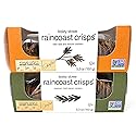 Gourmet Food Crisp Cracker Salty Date & Almond, Rosemary Raisin Pecan Crackers 5.3 oz