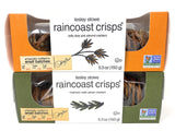 Gourmet Food Crisp Cracker Salty Date & Almond, Rosemary Raisin Pecan Crackers 5.3 oz