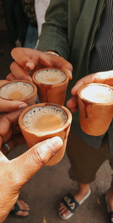 Shakti Chai Herbal Chai Mix - Maca & Superfood Blend | Spiced Chai Drink with Coconut Sugar, Cacao & Yerba Mate - 16 oz.