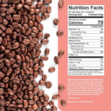 The Frozen Bean Hazelnut Frappe & Latte Instant Mix (20 Sticks), Made with Arabica Coffee, Double Shot Caffeine, Low Sugar & Premium Ingredients, Hot