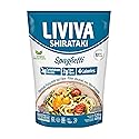 LIVIVA Low Calorie Keto-Certified Organic Shirataki Spaghetti 14 Ounce (Pack of 6)