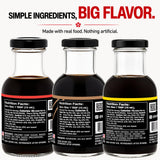 NIKIGO Soy Free Sauces Variety Pack - Original Soy Free Sauce, Hawaiian-Style Teriyaki Sauce, Noodle Sauce & Broth Concentrate - Premium Soy Sauce