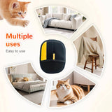 2pcs Pet Hair Removal Glove for Dogs & Cats - Upgraded Reusable Electrostatic Fur Remover Tool for Clothing, Furniture, Couch, Carpet, and Car Seats