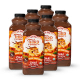 Third Street Inc Organic Dragon Tongue Ginger Chai Concentrate 6-Pack, 32 Fl. Oz., Black Tea Latte Concentrate, Generously Spiced Tea Blend