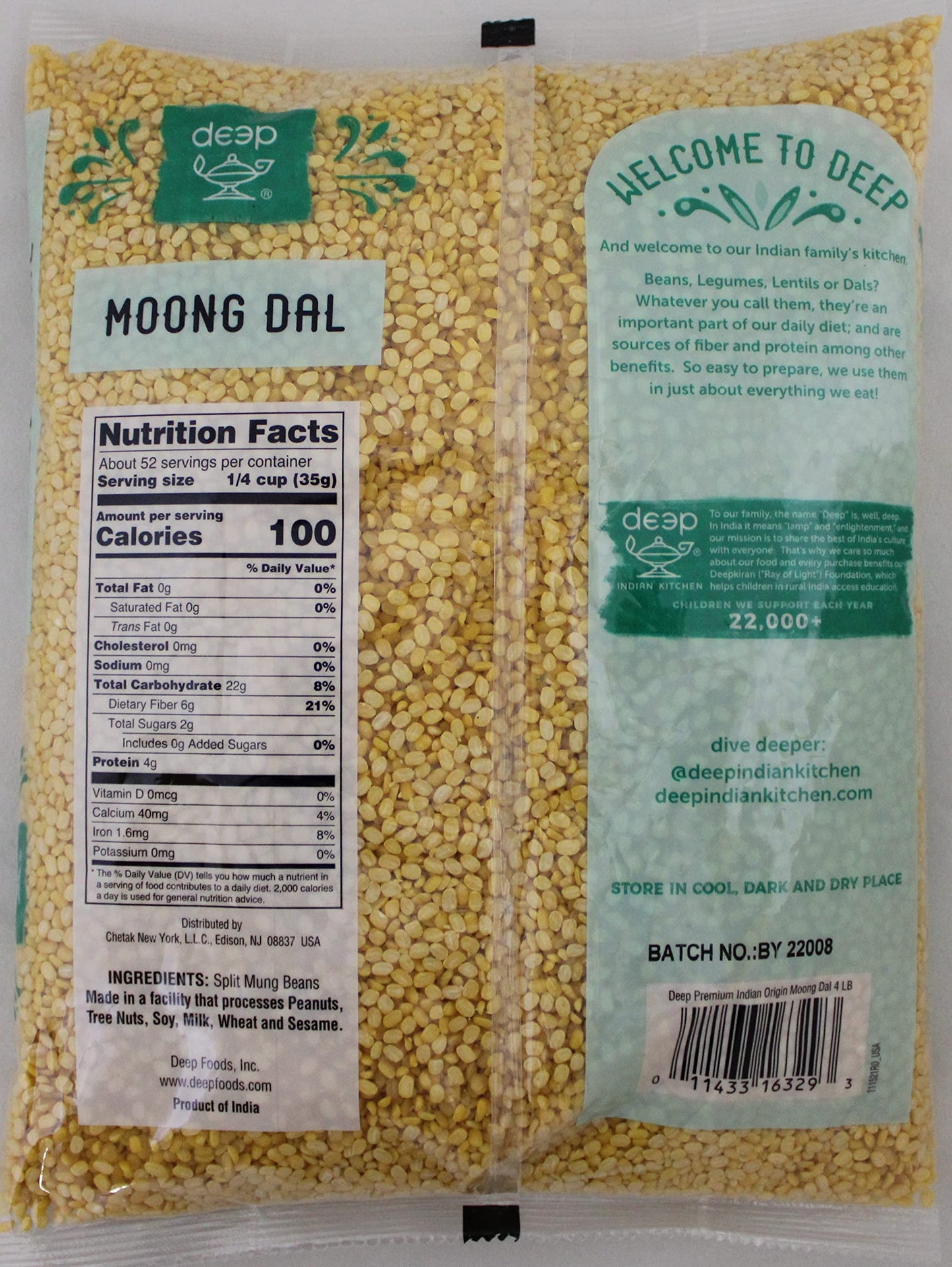Moong Dal Premium Indian Origin (4lb)