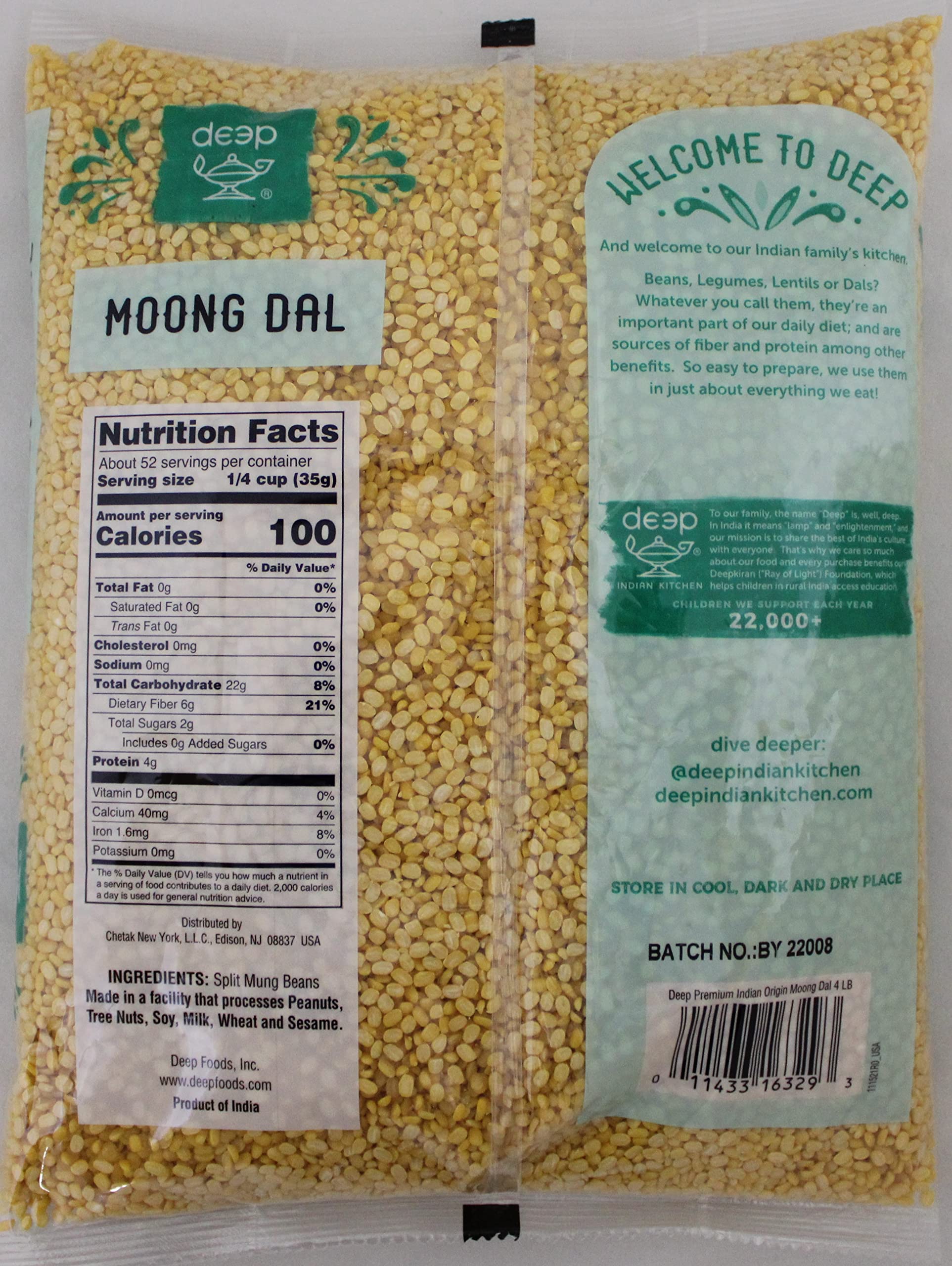 Moong Dal Premium Indian Origin (4lb)