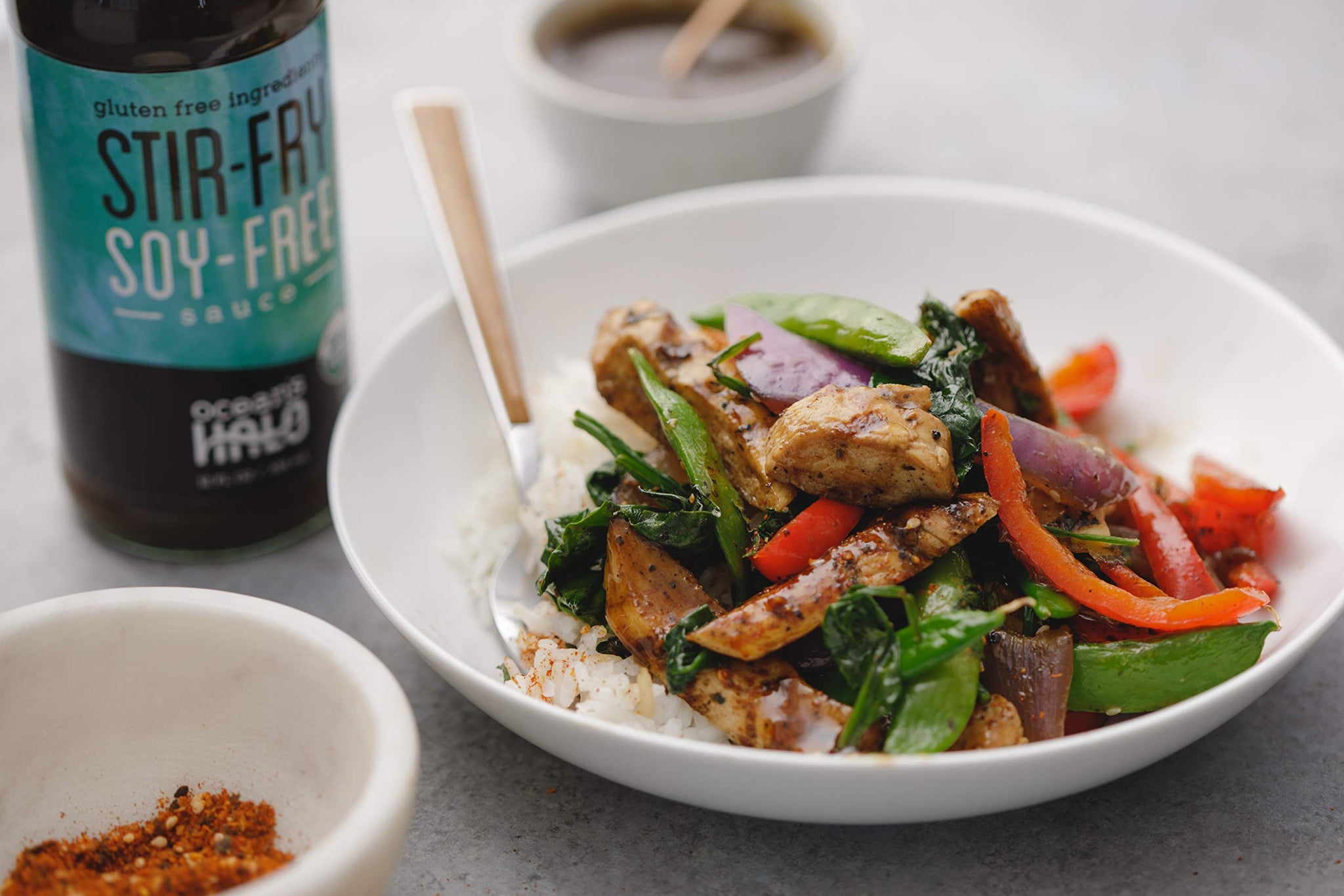 Ocean's Halo, Organic Soy Free Stir Fry Sauce, 12 Fl Oz