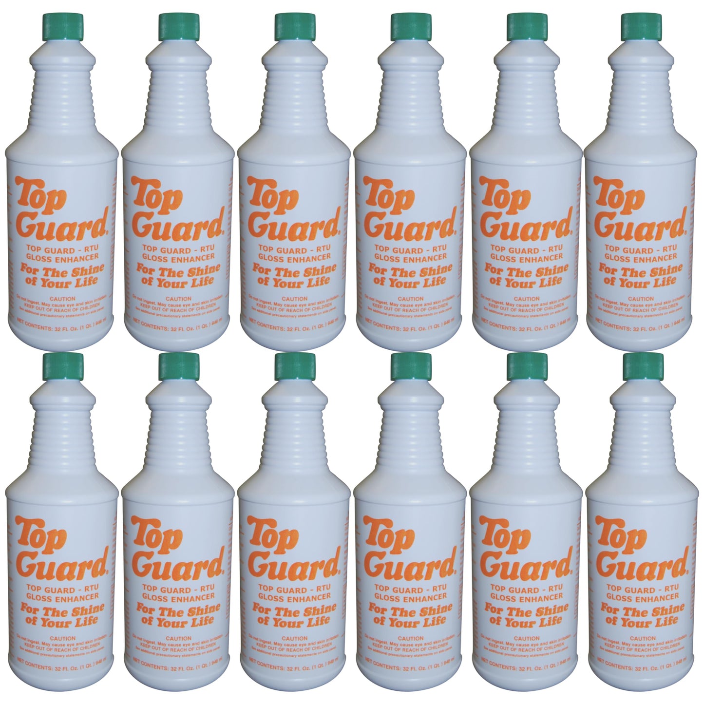 TOP GUARD Ready To Use Industrial and Commercial Cleaning Supplies Flooring Protection, Surface Shield, Creating a Lustrous "Wet Look" Quick Shine