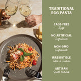Al Dente Pasta Fettuccine Squid Ink, 10 oz