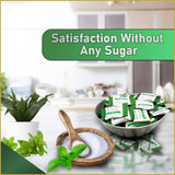 Sugar Free Peppermint Patties - Dark Chocolate Mint Patties Sweetened with Stevia - Guilt-Free Zero Sugar Chocolate Candy for Diabetics & Keto - 1lb