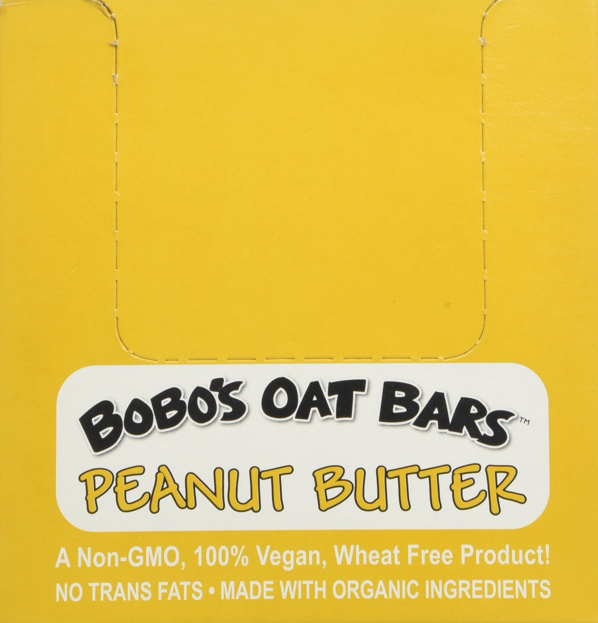 Bobo's Oat Bars - All Natural - Peanut Butter - 3 oz Bars - Case of 12