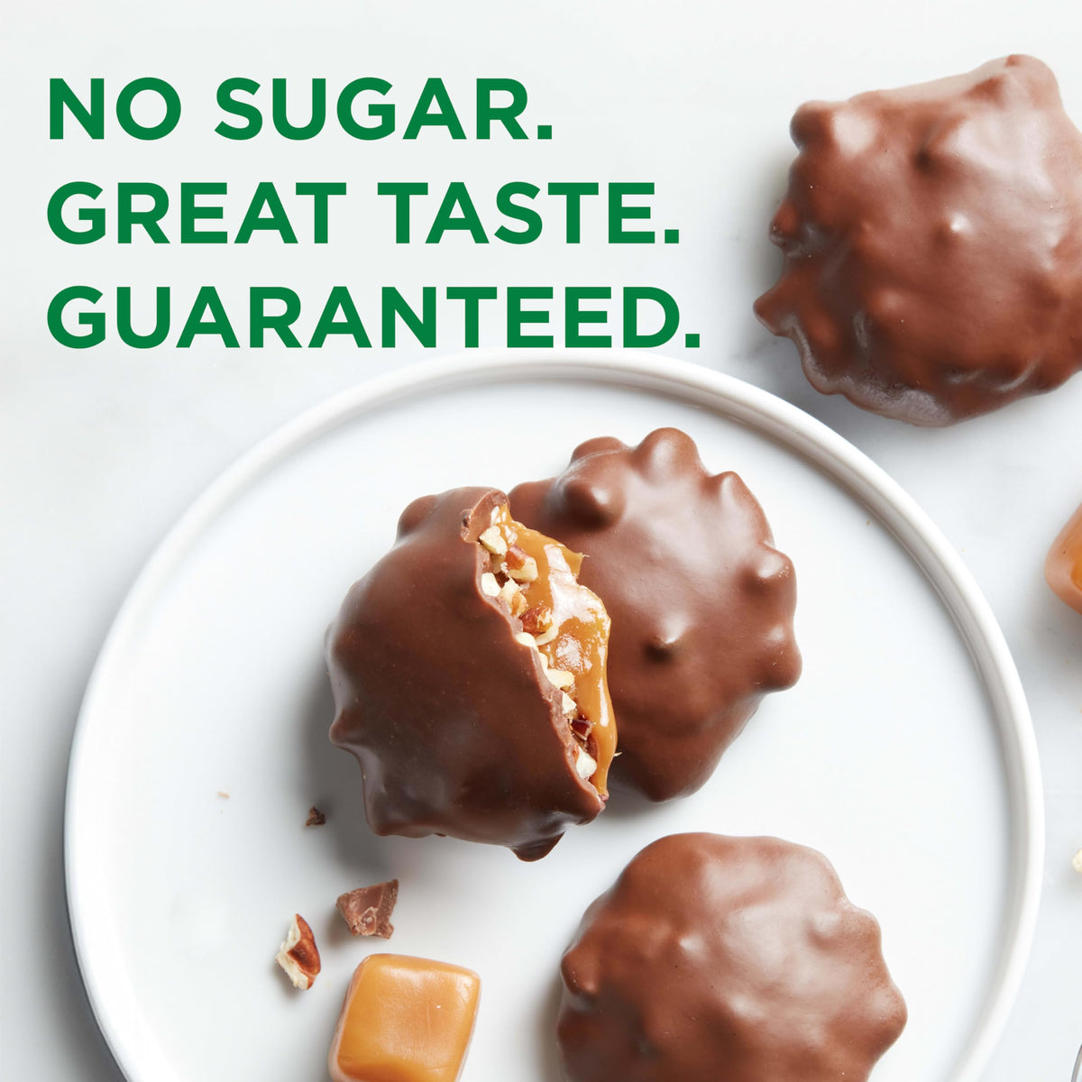 Russell Stover Sugar Free Pecan Delights with Stevia, 10 oz. Bag