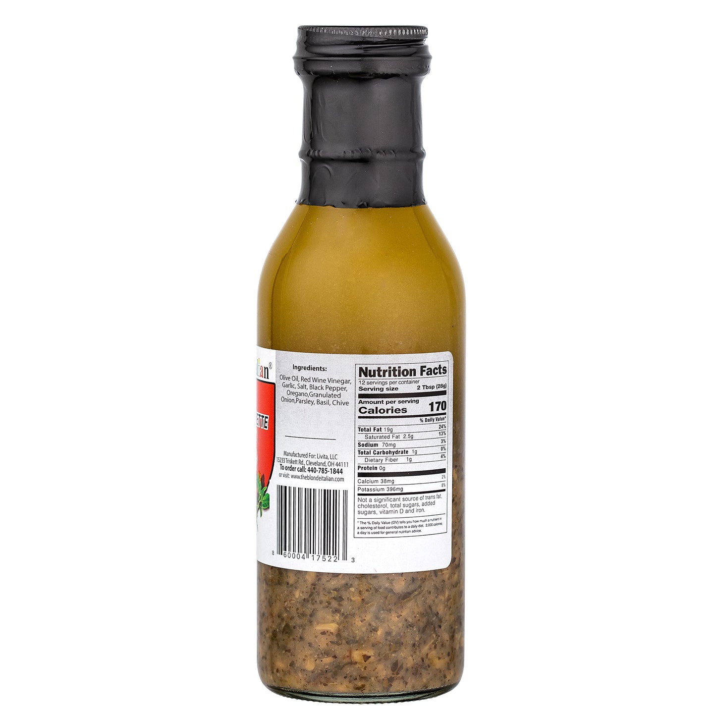 Roma Classic Italian Vinaigrette Dressing (2 Pack) | Natural Vegan Dressing for Mixed Greens, Pasta and Potato Salads | No Sugar Added | Made in USA