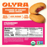 Olyra Organic Strawberry Filled Breakfast Biscuits 4 Count, 1.32 OZ