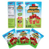 Fruit Snacks 3D Animals Gummy Candy Gift Box Snack, Kosher, Naturally Flavored, Made With Real Concentrated Fruit Juice, No Artificial Colors or