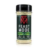 Asiago Jalapeno - Feast Mode Flavors - Low Sodium, No MSG, Gluten Free, All Natural, Meal Prep Seasoning, Healthy, Asiago Cheese Powder, Jalapeno