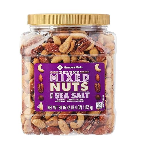 Deluxe Roasted Mixed Nuts with Sea Salt 2 pack by 34 oz